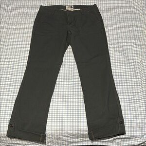 North Face Dark Gray Canvas Pants